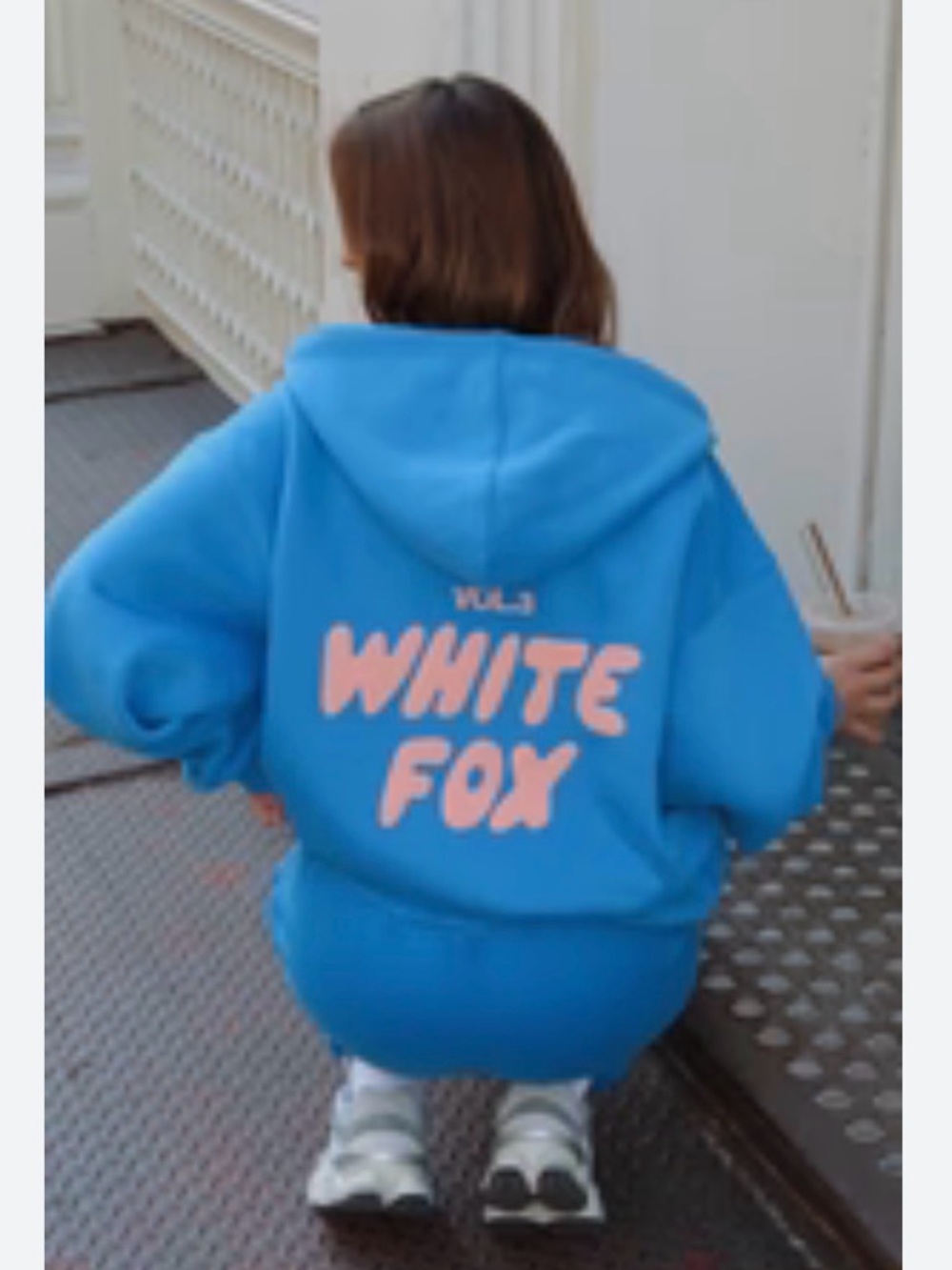 WHITE FOX Vol.3 Offstage Hoodie Azure Size S/M - Picture 4 of 6
